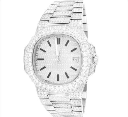 Waterproof Stainless Steel Mechanical Watch 3Atm Chronograph Men Watches